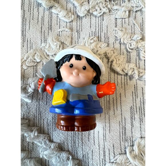 Fisher-Price Little People Lifty Loader Construction Figure Little People 2003 - Picture 6 of 12